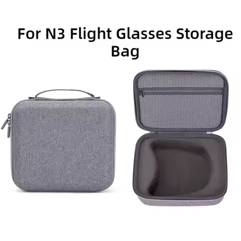 Suitable For DJI N3 Flight Goggles Storage Box For N3 Glasses EVA Portable Storage Bag High Quality Accessories