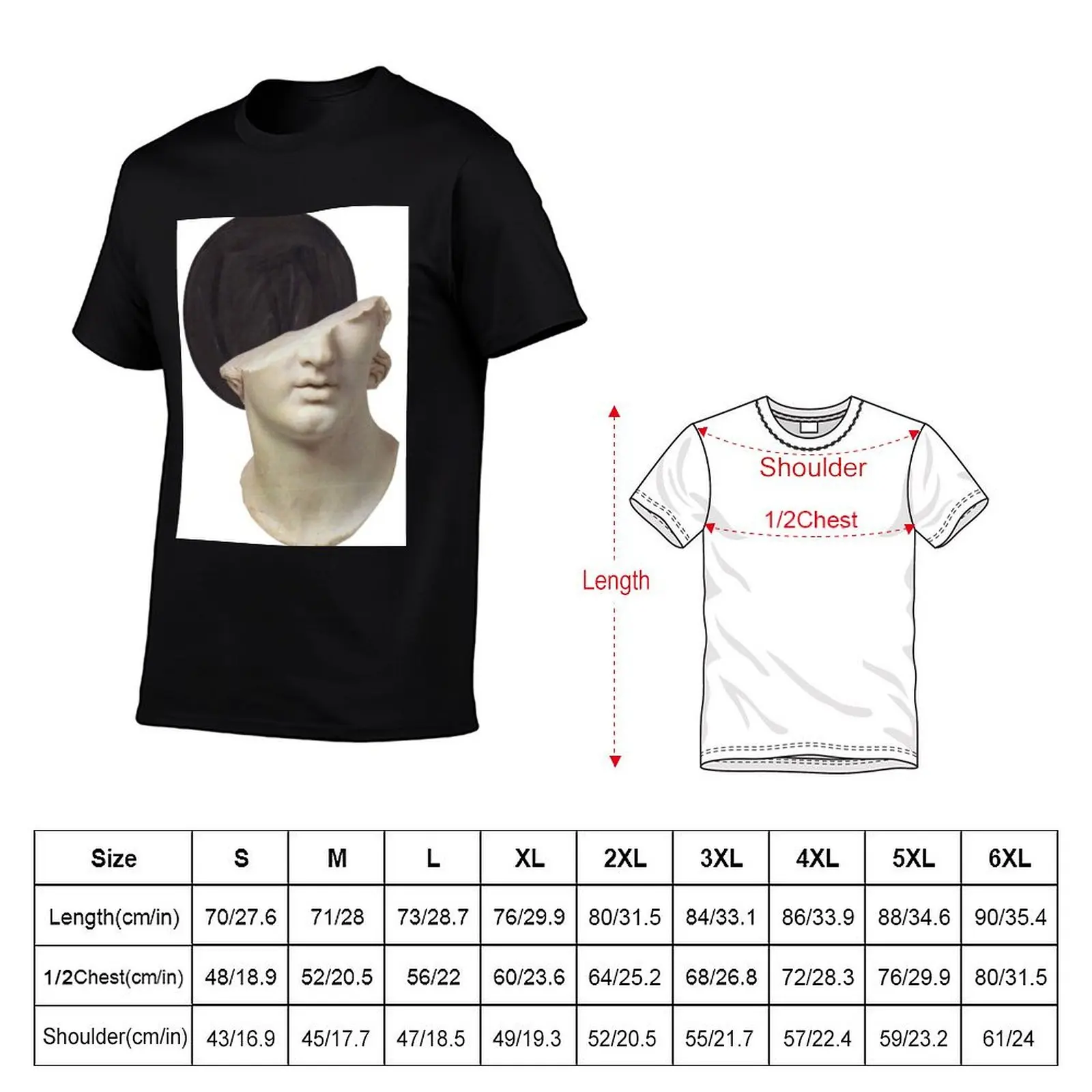 - for T-Shirt shirt Geometric cotton cotton shirts Greeks T-Shirt t soft man man no see t evil