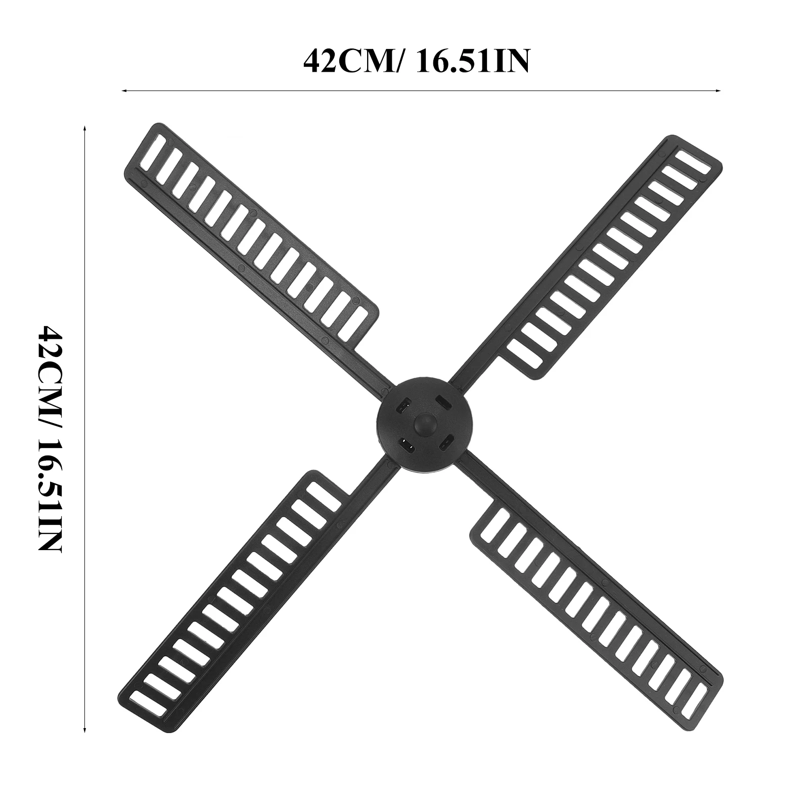 Spinner turbina molino de viento aspas de ventilador hombre juguetes giratorios decoraciones de jardín 4000X4000X300CM pieza de plástico
