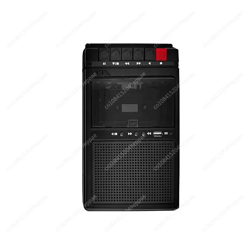 Portable retro external recorder, tape player, bluetooth TF card, U disk player, transcription cassette machine, repeater