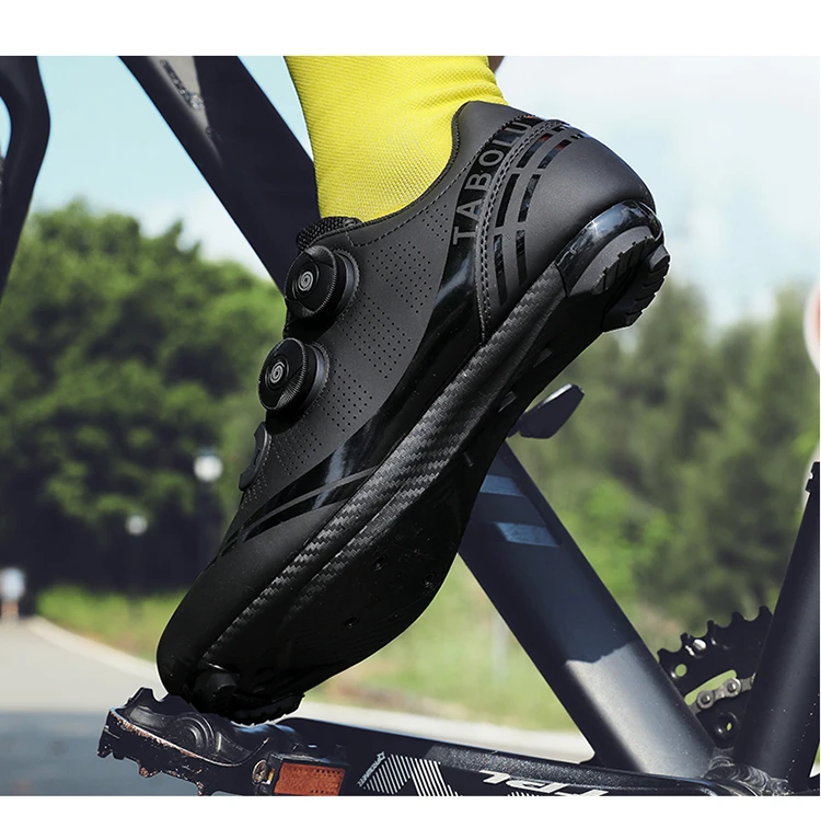 Rennradschuhe Upgrade Hochwertige Herren-SPD-Selbstverriegelungs-Rennradschuhe Damen Outdoor Atmungsaktive Radschuhe – Detail 7