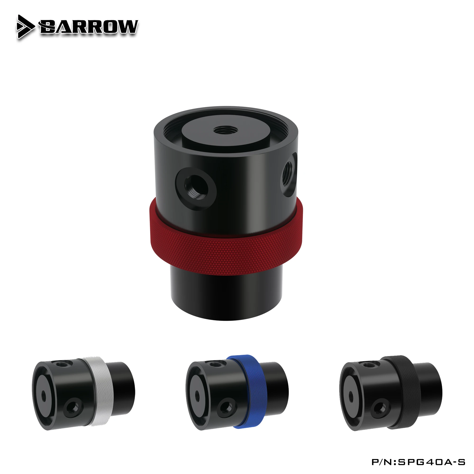 Pompa Barrow D5 PWM 18W Chłodzenie cieczy 12V Silnik pompy Max 4800RPM Przepływ 1260L Do PC Chłodnica wodna Budynek SPG40A-S