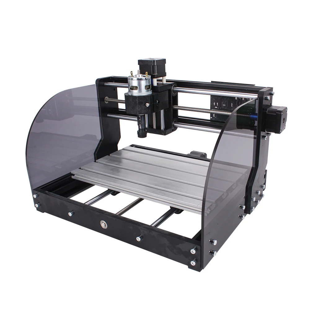 Laser Engraver 3 Axis PCB Milling Machine Wood Router CNC3018 Pro Max Laser Engraver Work Offline Bakelite Machine DIY Free