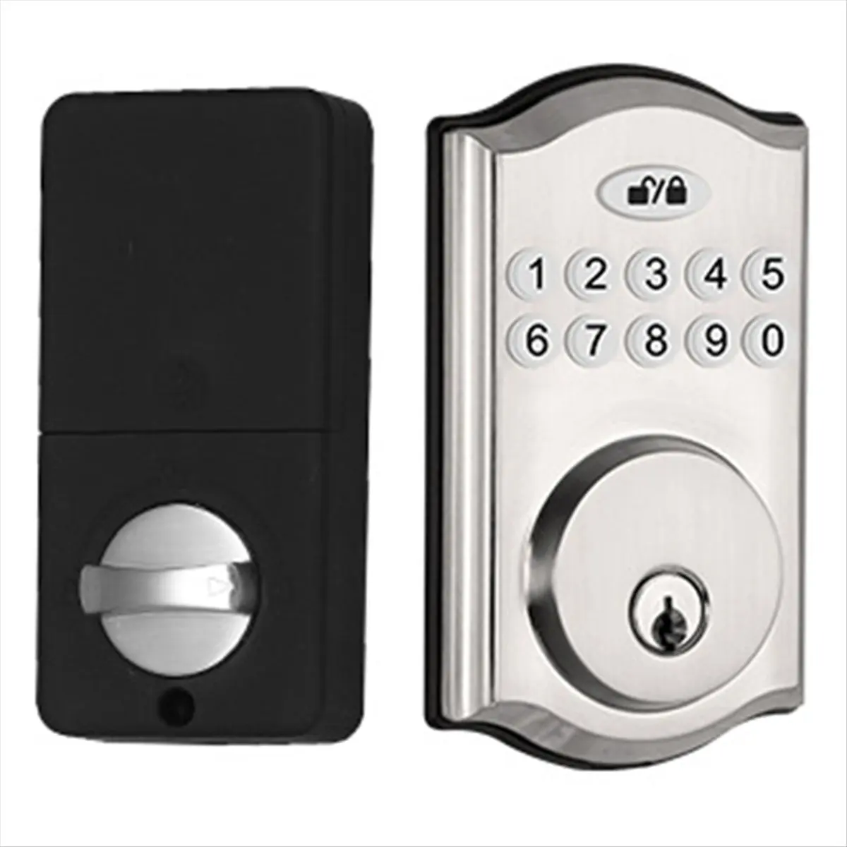 AA77 NEW  Keyless Entry Door Lock -Keypad Door Lock-Smart Deadbolt Lock-Anti-Peeping Password-Auto Lock Easy to Install