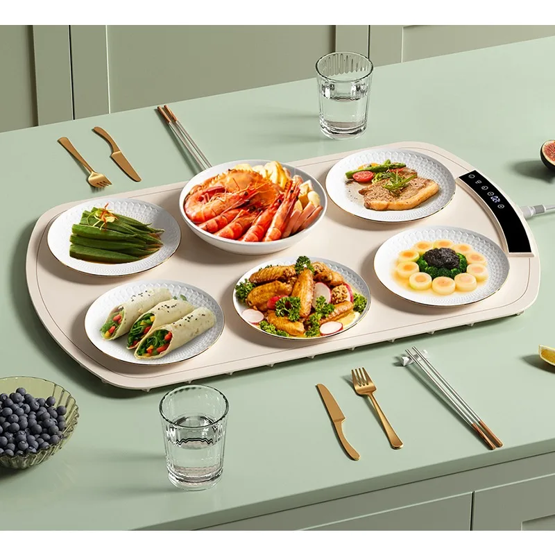 Flexible vegetable warming board hot dish artifact household dining table mat
