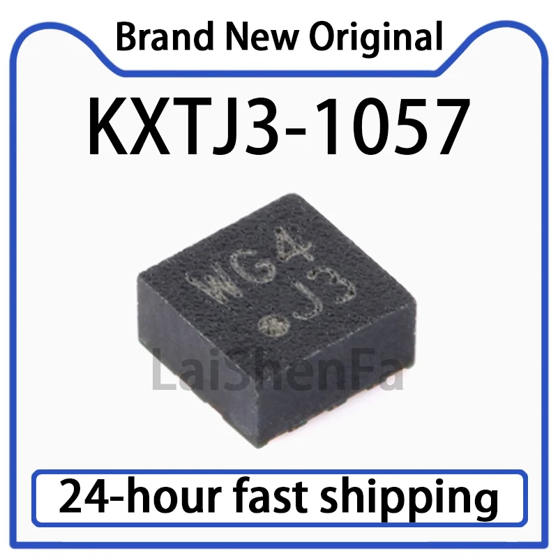 2PCS KXTJ3-1057 ± 2g/4g/8g/16g Three-axis Digital Accelerometer Sensor Package LGA-12 Original Stock