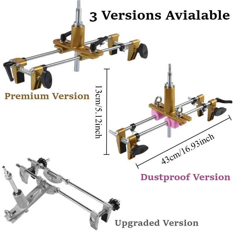 Kit apri foro serratura per porta in legno con lama da taglio in acciaio al tungsteno 3 pezzi/5 pezzi per smerigliatrice angolare e trapano a mano elettrico