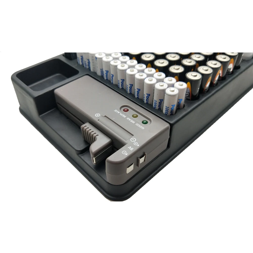 

Tester Organizer for DIY Holder with Storage Box Removable Garage Workshop