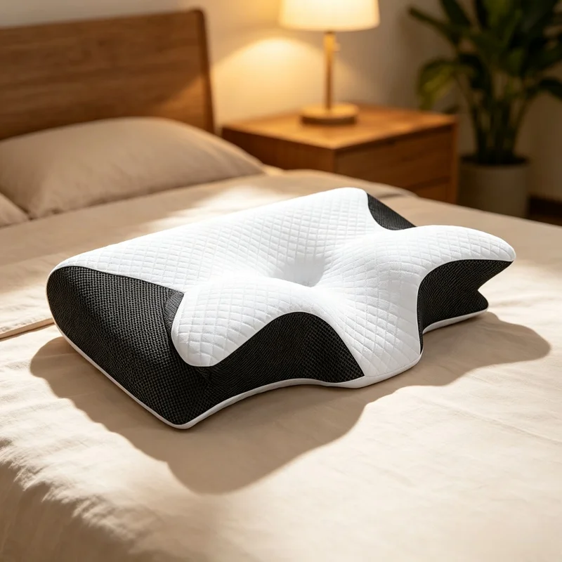 soft-cotton-ergonomic-full‑body-support-pillow-comfort-sleep-cushion-for-side-back-stomach-sleepers-bedroom-night-rest
