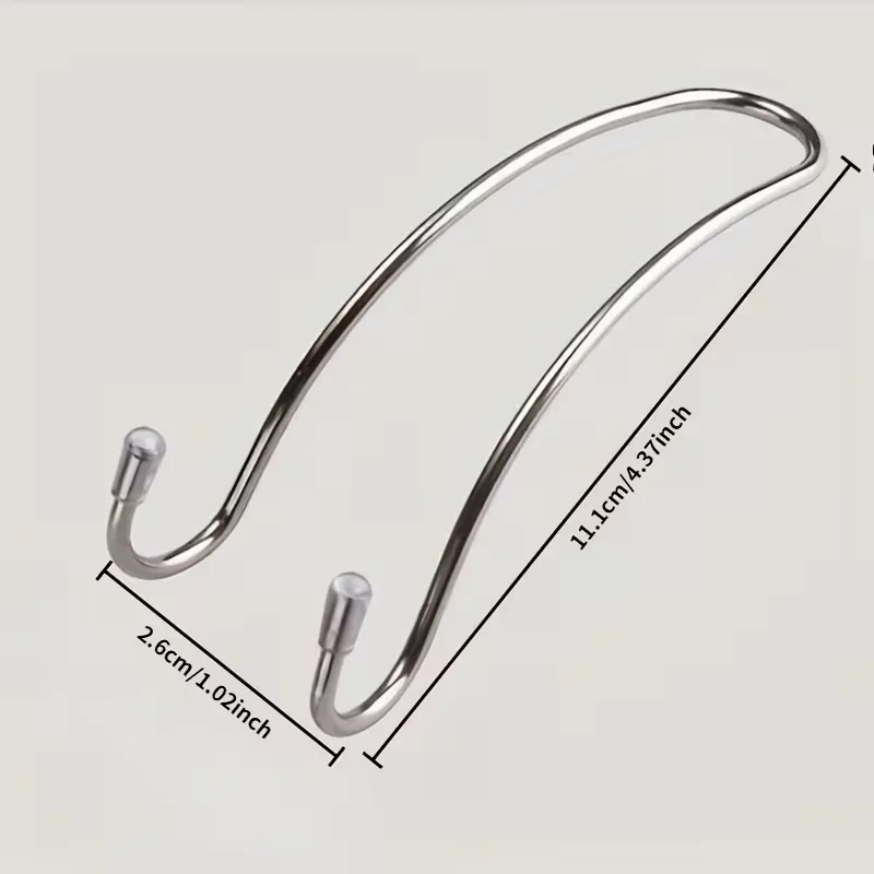 4PCS Car Seat Hook Set Auto Hide behind Rear Headrest Car Accessory Organizer