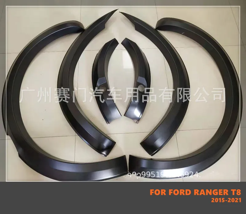 3 Inch Fender Flares Wheel Arch With Radar Hole For Ford Ranger T7 T8