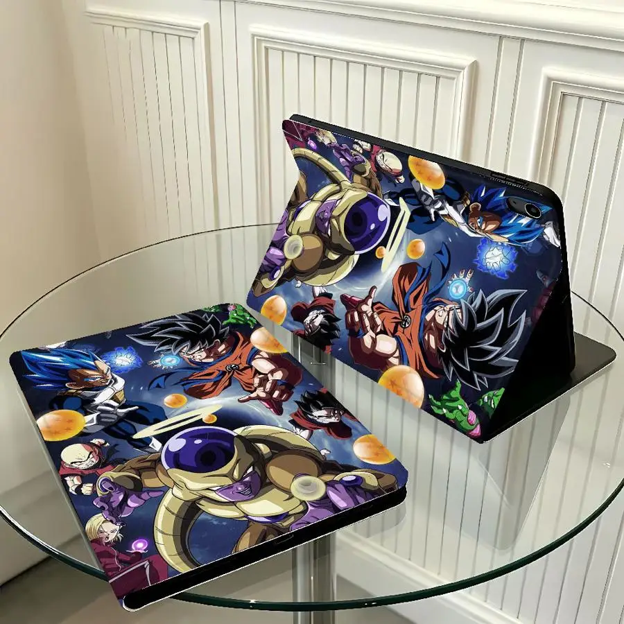 Case for Samsung Galaxy Tab A9Plus S7 S8+ S9 FE A7 Lite A11 S11 S9+ S10 Lite S10FE A8 S10 Plus With Pencil Holder D-Dragon Ball