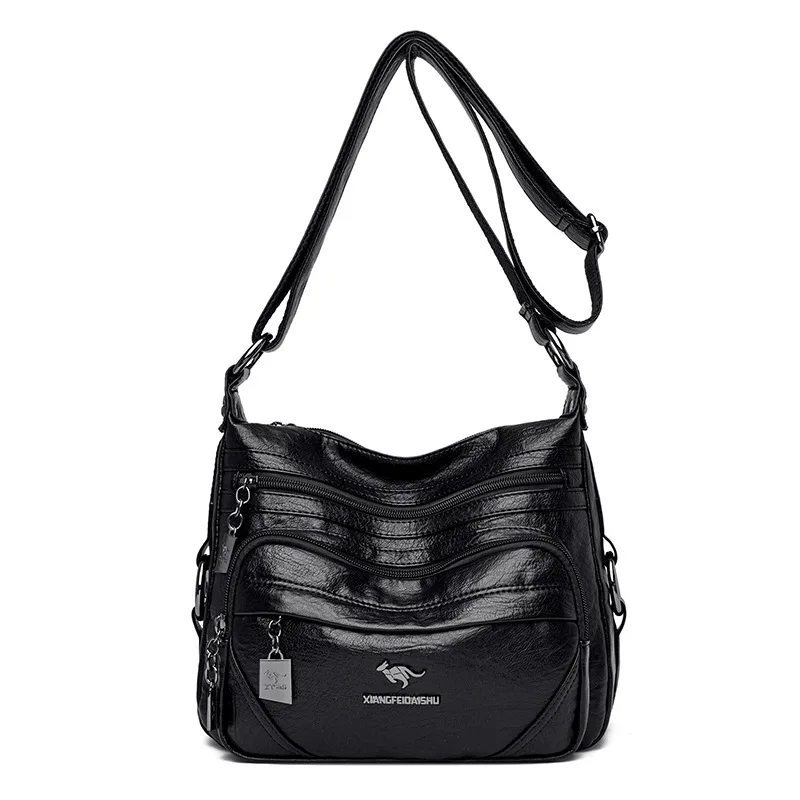 Women's Bag New Mom's Bag Large Capacity Single Shoulder Crossbody Bag Fashionable and Atmospheric Middle aged Women's Bag