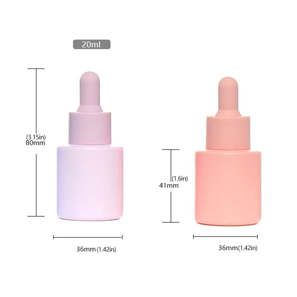 Solon Massage Oil Eye Dropper Liquid Pipette Sample Vial Glass Dropper Bottles Perfume Bottles Refillable Bottles Aromatherapy