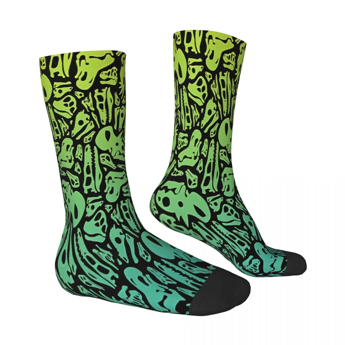 Fossils Dinosaur Socks Male Mens Women Autumn Stockings Printed