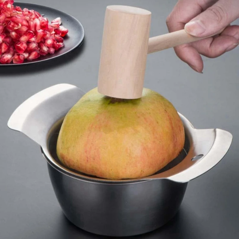 Pomegranate Peeling Tool Kit Practical Stainless Steel Pomegranate Peeling Set Enjoy Effortlessly Fruit