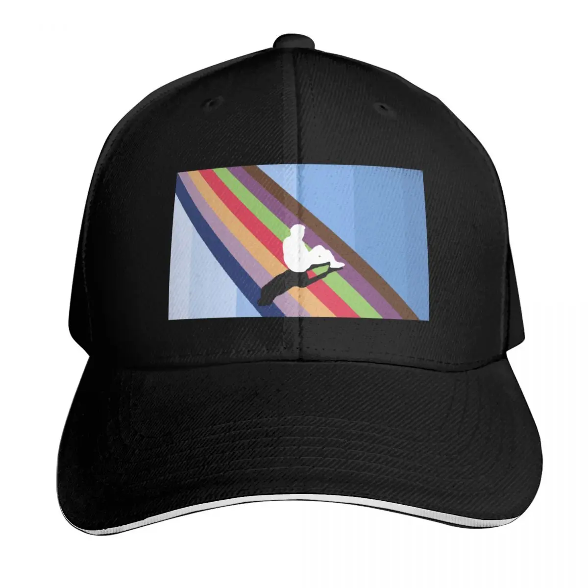 Baby Keem Album Cover The Melodic Blue Fan Art Minimalism Baseball Cap Men Women Casual Summer Sport Sun Cap