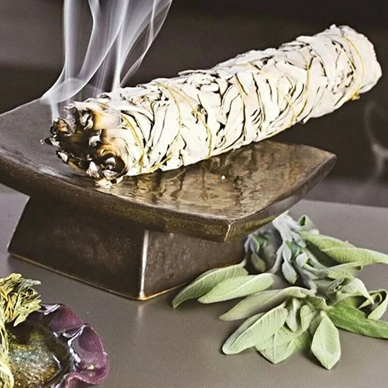 Aromatherapy Wholesale New White Sage Bundles Smudge Sticks Indoor Purification Smoking for Home Cleansing Sage Incense Sticks