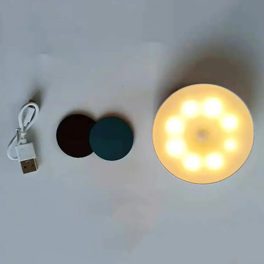 Motion Sensor Led Night Light Rechargeable Led Light Highly Usb Rechargeable Led Night Lights for Cabinets Closets Super Bright