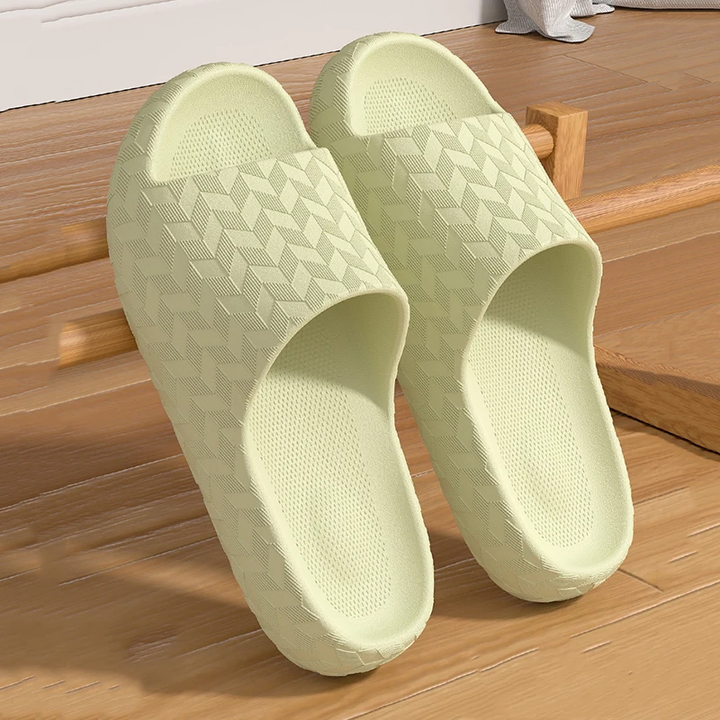 

Летние женские шлепанцы на толстой подошве Cloud 2026: комфортные, с мягкой подошвой из ЭВА, для дома и улицы, нескользящие, пляжные, размер 45