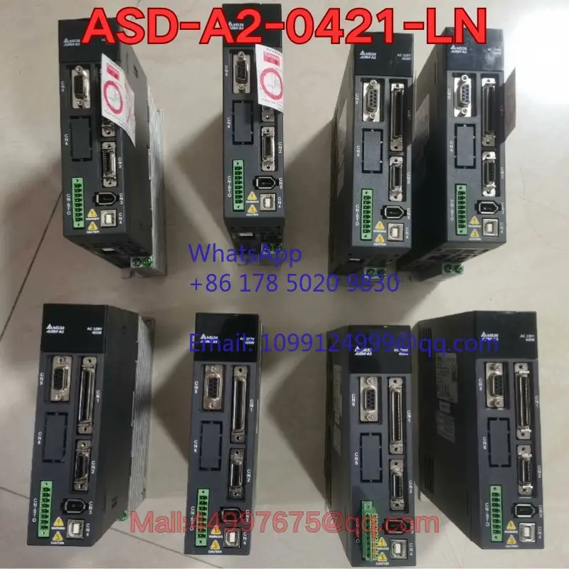 

used Servo drive ASD-A2-0421-LN machine Tested OK Guaranteed quality