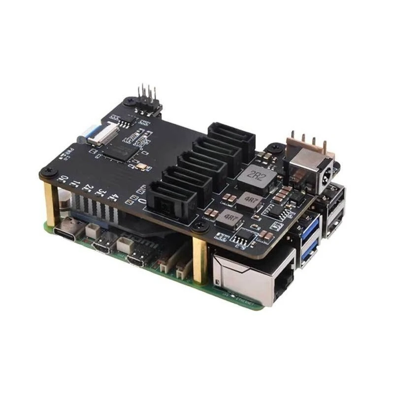 For X1009 PCIe To 5-port SATA Expansion Board SATA3.0