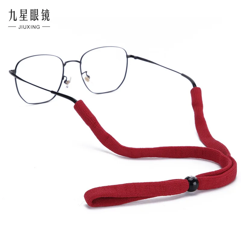 Polyester Eyewear Cord High Quality Unisex Elastic Strap Glasses Necklace Long Strap Anti-slip Sunglasses Lanyard Strap