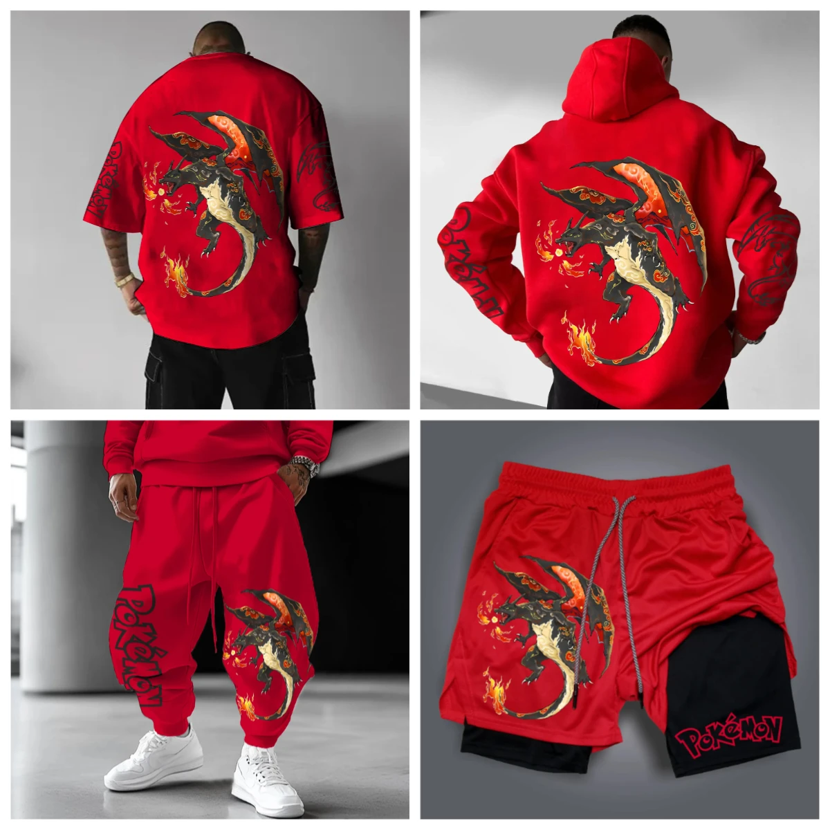 pokemon-animacao-impressao-moda-rua-casual-solto-camisetas-masculinas-e-femininas-moletons-shorts-e-calcas-esportivas