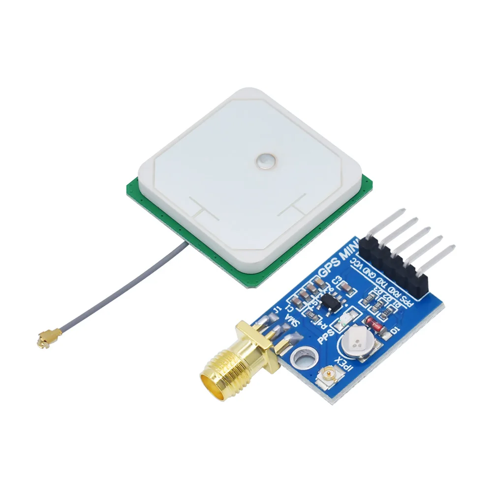 ATGM332D 5N31 GPS Beidou GLONASS three-mode satellite receiving module SMA replaces NEO-M8N