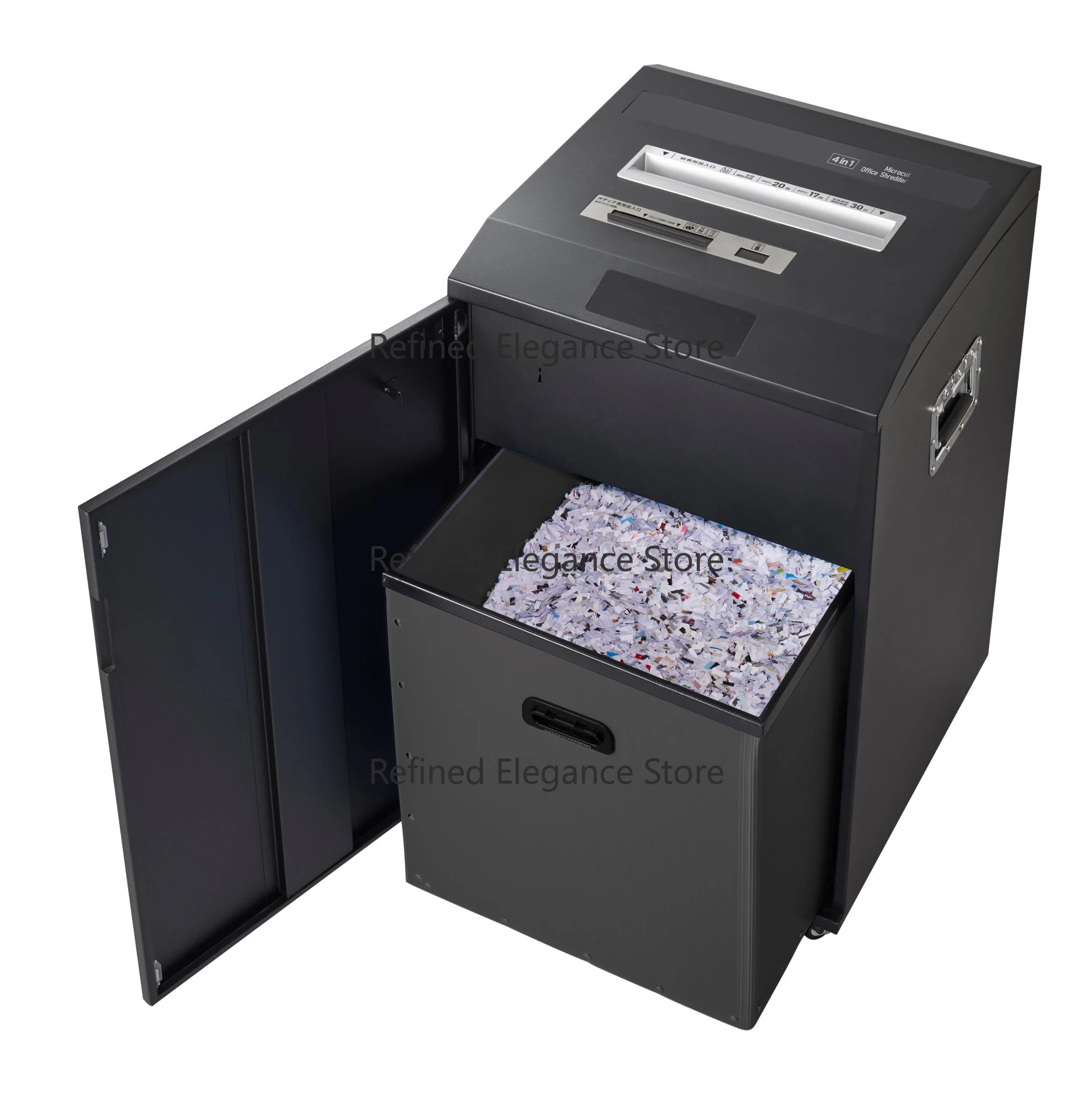 

66399 P5 Micro Cut Paper Shredder Machine 20sheets Heavy Duty Commercial Use Paper Shredder