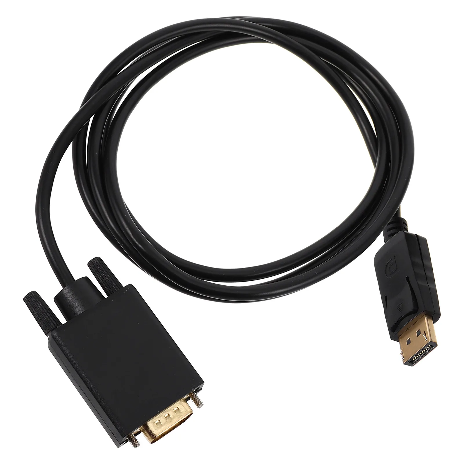 to Vga Conversion Cable 1.8m for Laptop Desktop Monitor Projector Plug and Play No Driver Required Compact