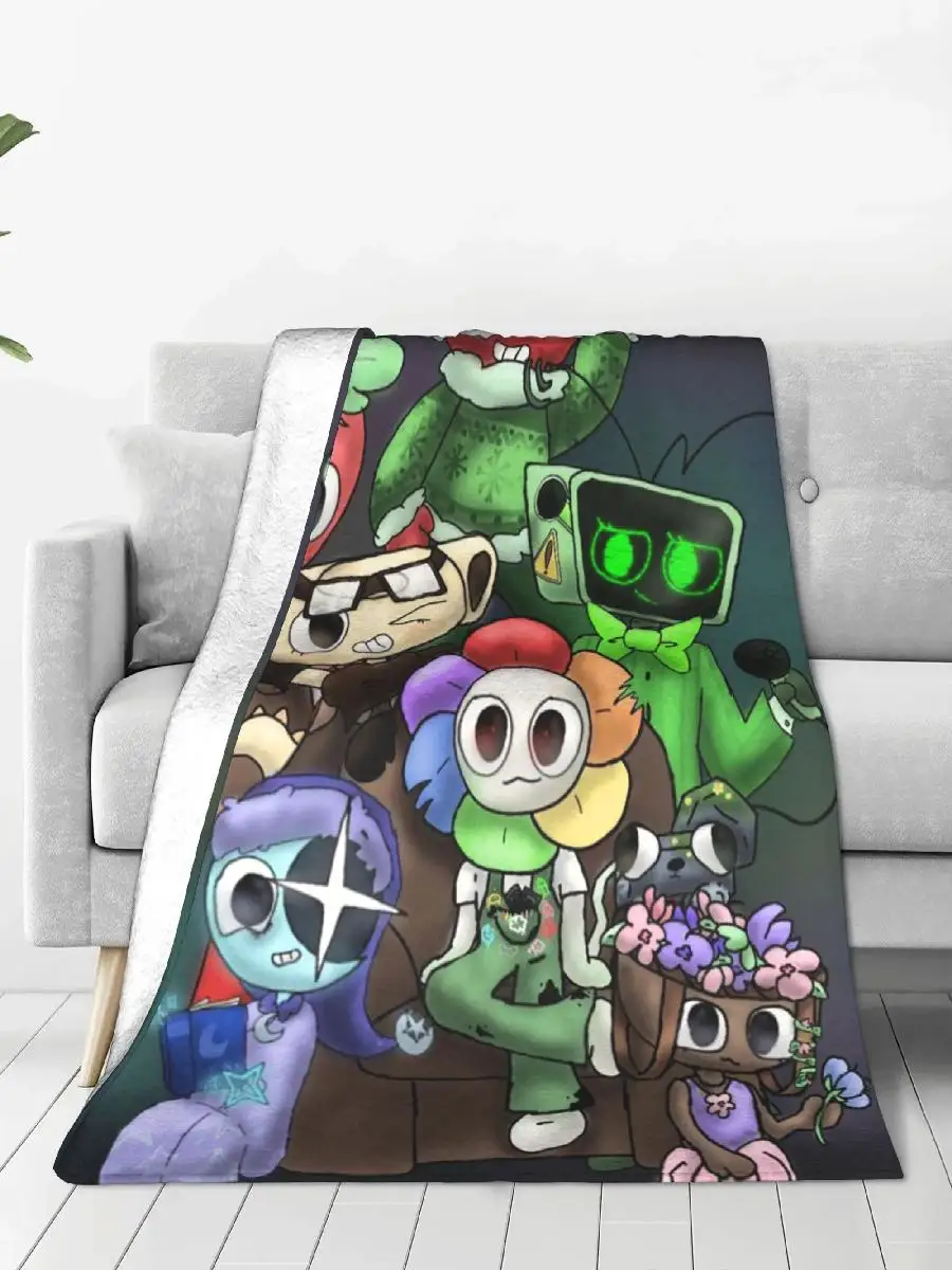 Game Dandys World Soft Warm Plush Throw Blanket Flannel Bedspread Cover for Bedroom Boys Girls
