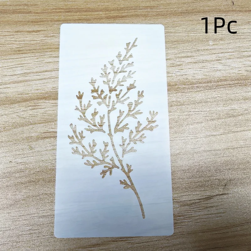 18 Pcs Flower Leaf Stencils, Reusable Painting Templates