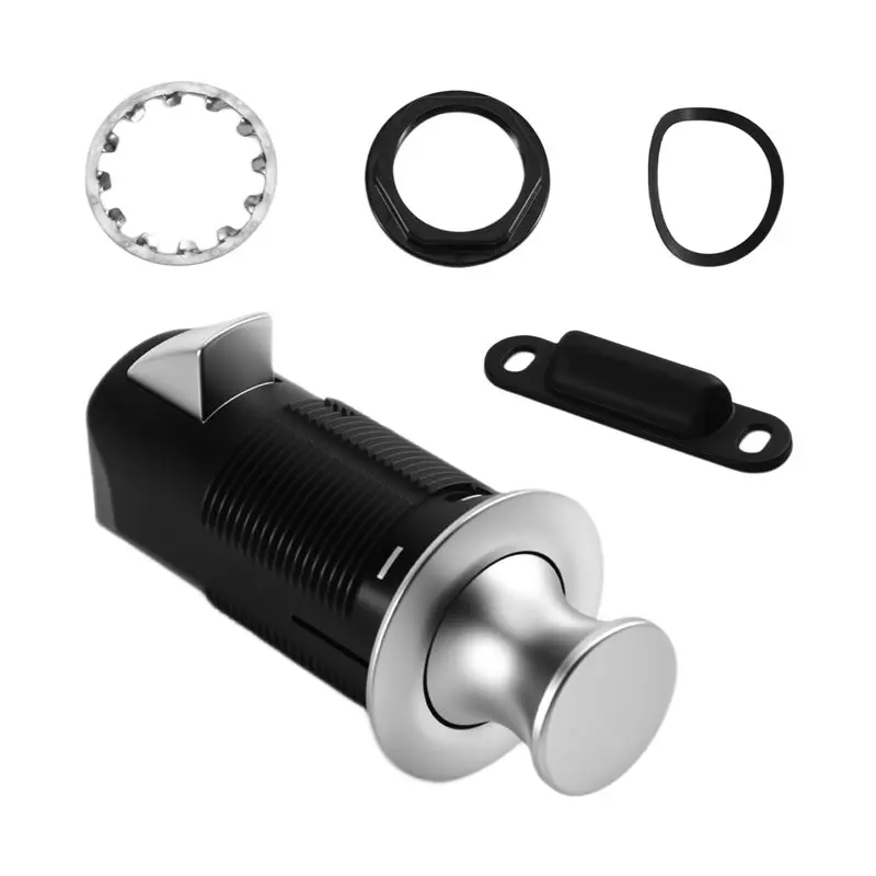 Marine Boat MP-05-312-22 MP Point Push-Type Door Lock Rust Proof Cabinet Hardware Handle
