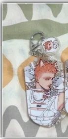 19Dagen Show Serie Anime Sleutelhanger Vrouw Acryl Jian Yi Zhan Tassen Sleutelhanger Vriend Kinderen Geschenken Collectie Ornament Cos
