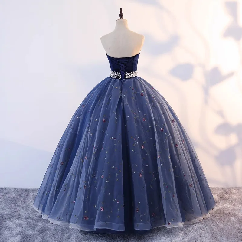 New Colored Gauze Wedding Dress, Women's Fluffy Long Dress, Student Art Exam Performance, Solo Singing, Hosting Stage, Studio