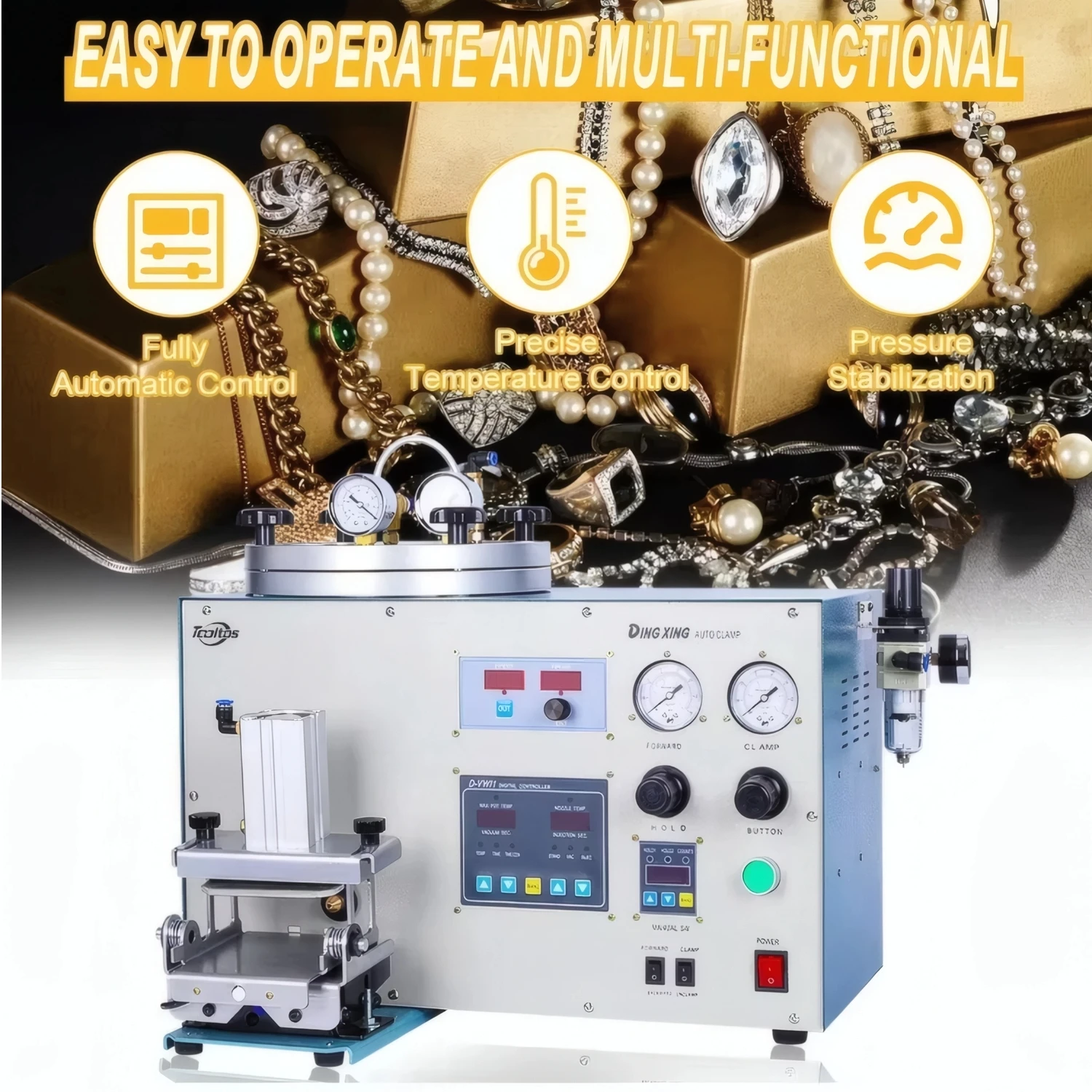 

ZL-510 High quality jewelry casting machine vacuum wax injection machine jewelry vacuum wax injection machine