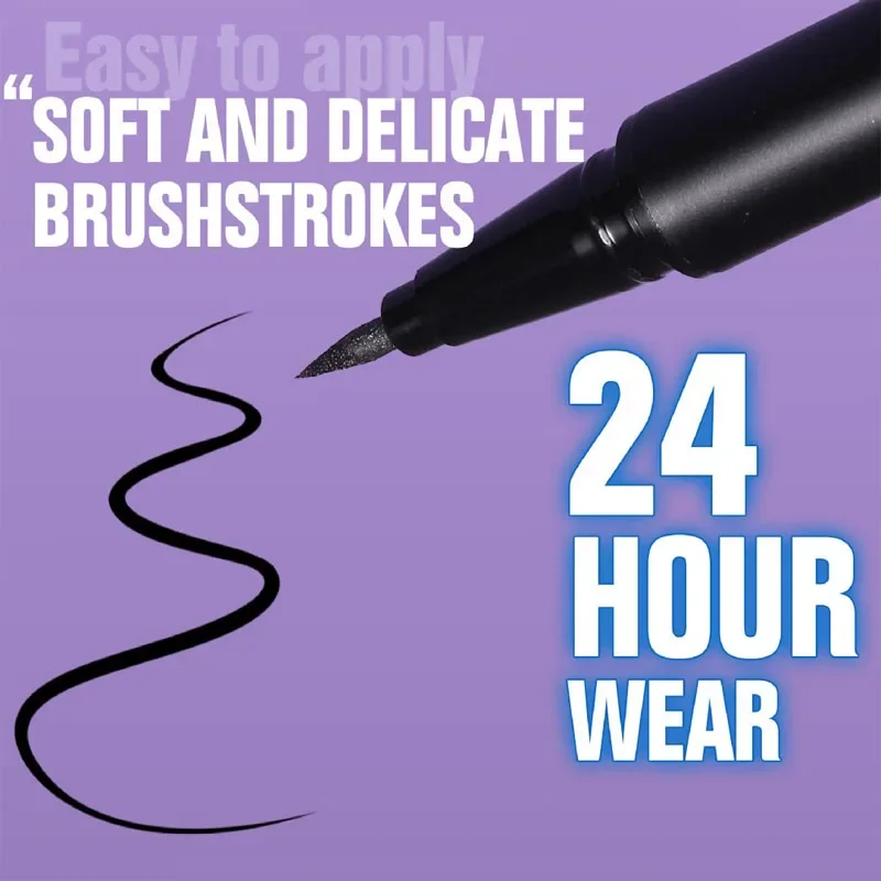 Diamantglänzender Eyeliner Lidschatten Wasserdicht Schnelltrocknend Silber Gold Metellic Perlglanz Flüssiger Eyeliner Seidenraupe Aufhellen Make-Up_voghion.com