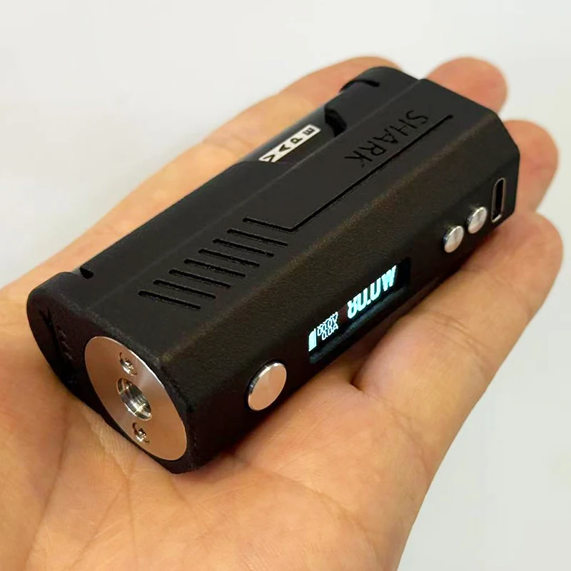 Yedek YFTK 3D Baskı Çin Grubu Çin yonga seti SHARK 80W 18650 Kutu Mod Araçları kiti