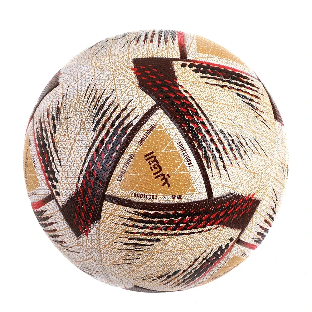 2023 High Quality Soccer Ball Official Size 5 PU Material Seamless Wear Resistant Match Training Football Futbol Voetbal Bola