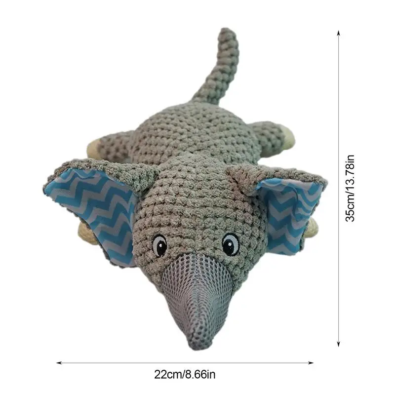 Dog Squeaky Animals Squeaky Plush Dog Sound Toys Tough Chew Plush For Entertainment Interactive Dog Toy For Aggressive Chewers
