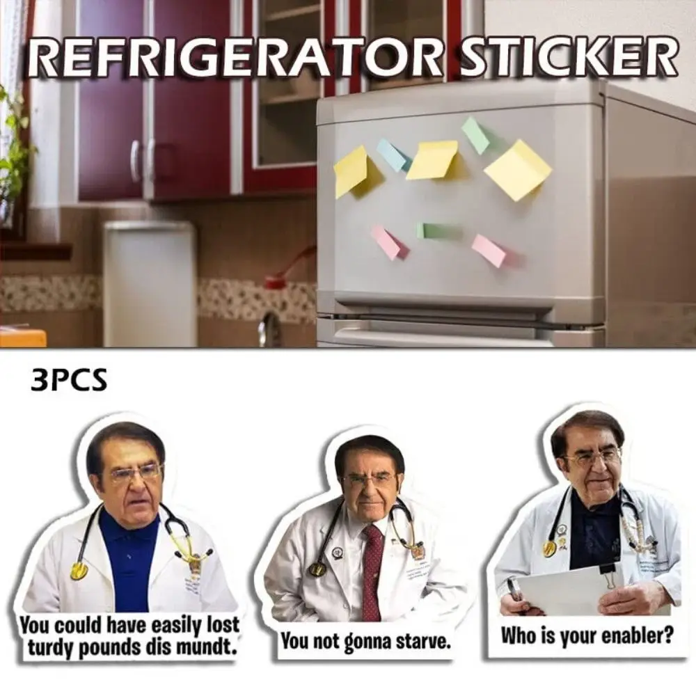 Interest Funny Refrigerator Magnet Personality Fridge Decorative Magnets Dr. Now Weight Loss Guidelines Sticker