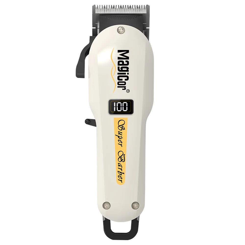 

Электробритва MAGICOR, парикмахерская, беспроводная машинка для стрижки волос, USB-зарядка, триммер для волос, портативная машинка для стрижки волос, подходит для мужчин