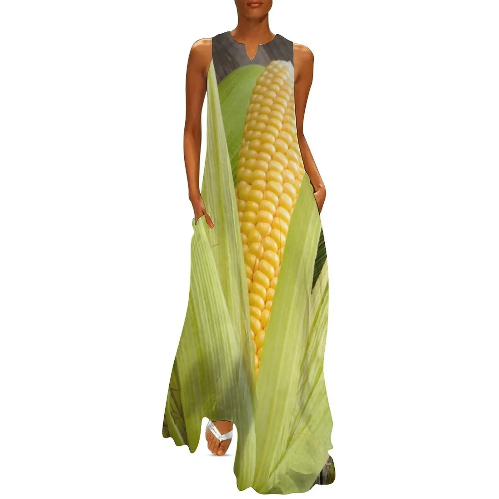 

corn cob Long Dress luxury dresses Summer skirt cute dress luxury woman party dress