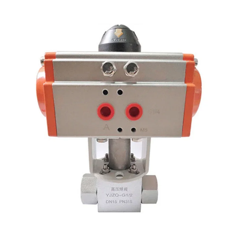 

Female Pneumatic High Pressure Ball Valve 320bar SS304 Stainless Steel Pneumatic Valves