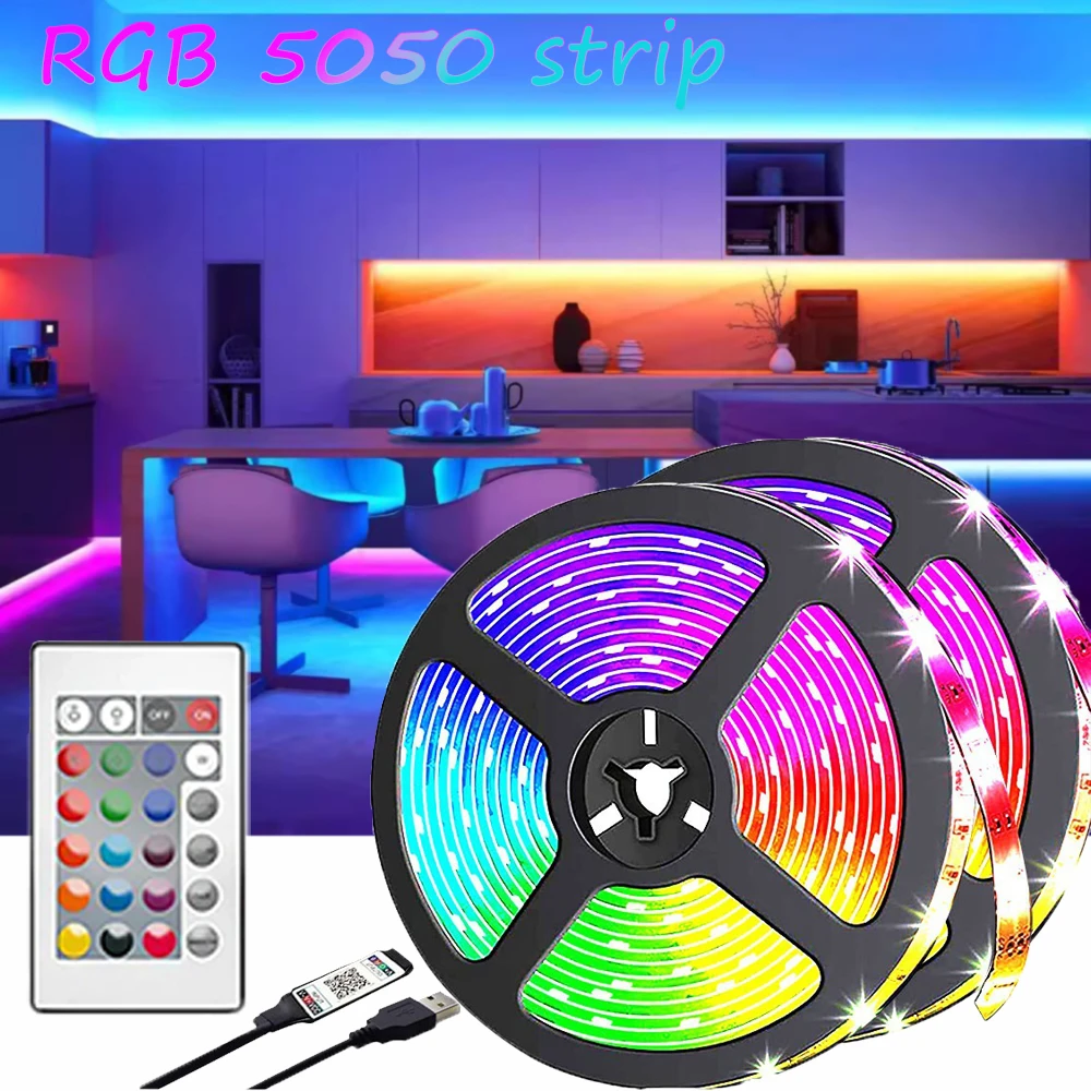 20 m RGB 5050 LED TV backplane luce decorativa con retroilluminazione TV a LED luci a LED per TV backplane soggiorno luce decorativa
