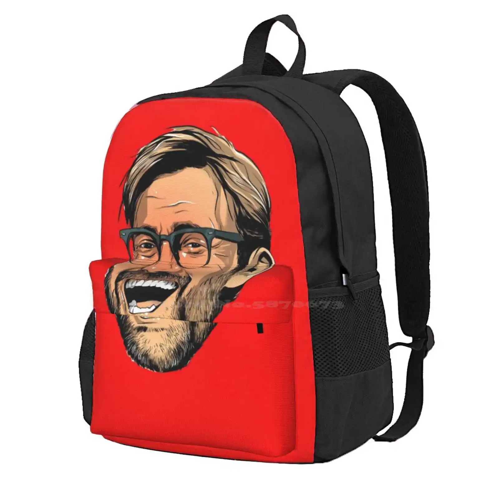 Jurgen Klopp, горячая распродажа, школьный рюкзак, модные сумки Kloop, футбольный клуб Jurgen Klopp Footbal