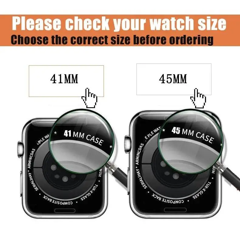 Tempered Glass Screen Protector Film For iWatch Series11 10 42/46mm se 7 6 8 9 44mm 40mm 45mm 41mm 38 Apple Watch Ultra 3/2 49mm image 6