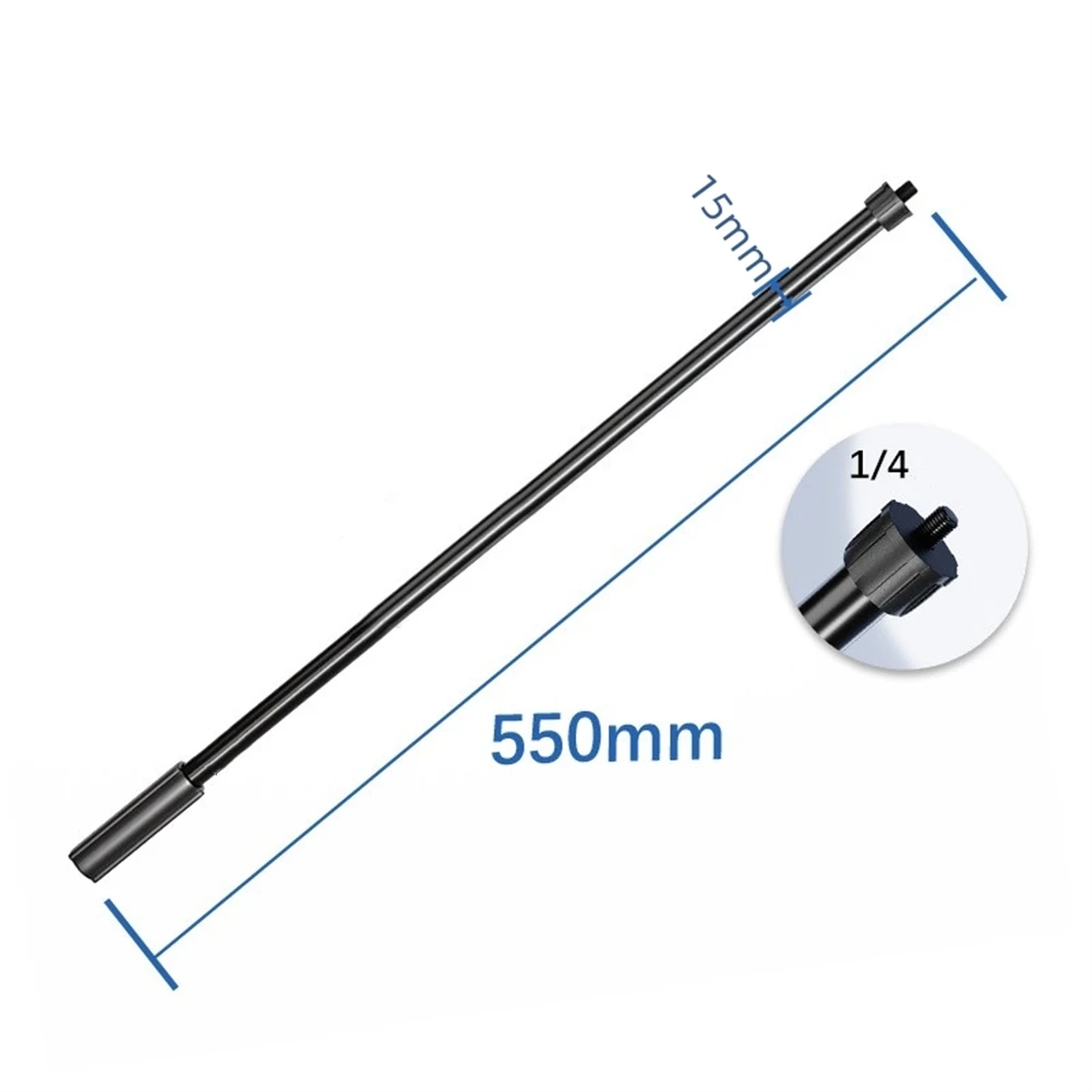 

Floor Microphone Floor Tripod Stand Rod Video Live Bracket Extension Arms 55CM Microphone Stand Rod Consumer Electronics