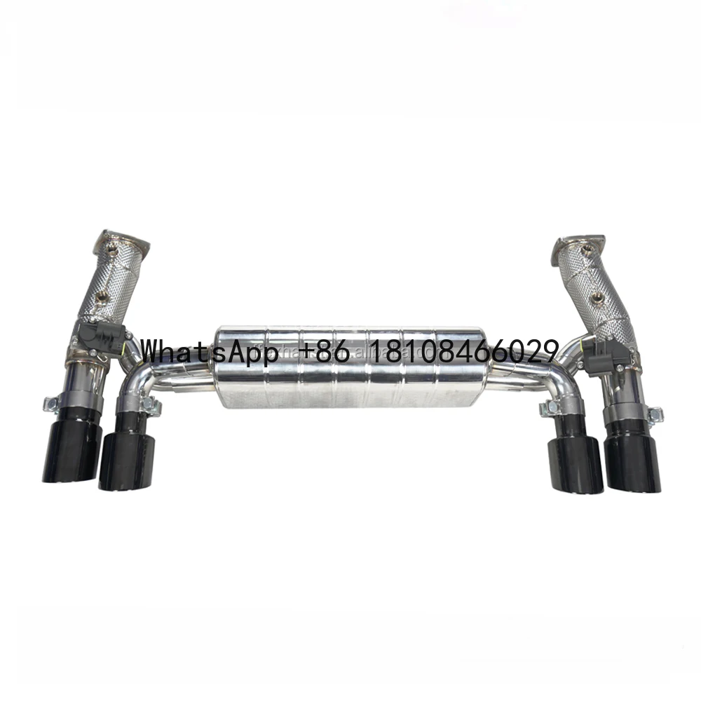 

High Performance Stainless Steel Catback for Porsche 911 991.2 3.0T With Muffler Valves Pipes Exhaust